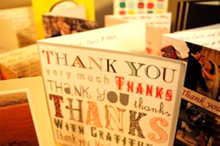 the moon loungers thank you cards