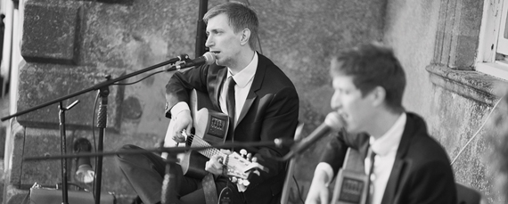 acoustic duo for weddings in Bristol