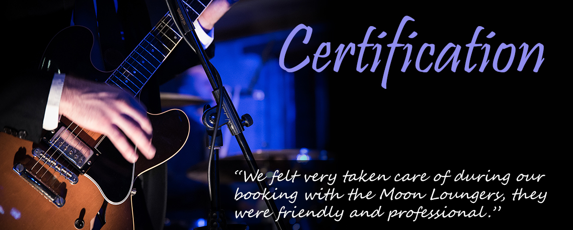 wedding band bristol pat test certification public liability insurance