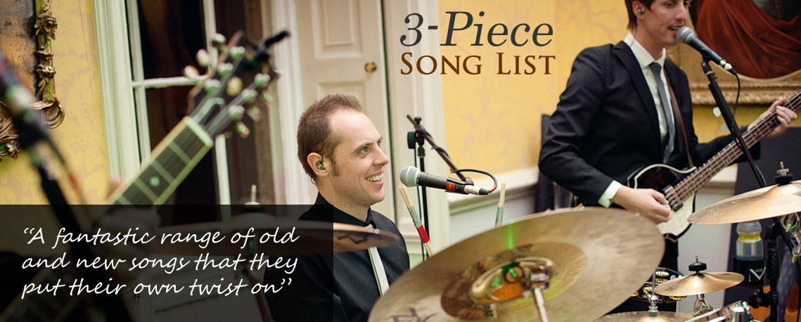 Moon Loungers Evening Band Song List